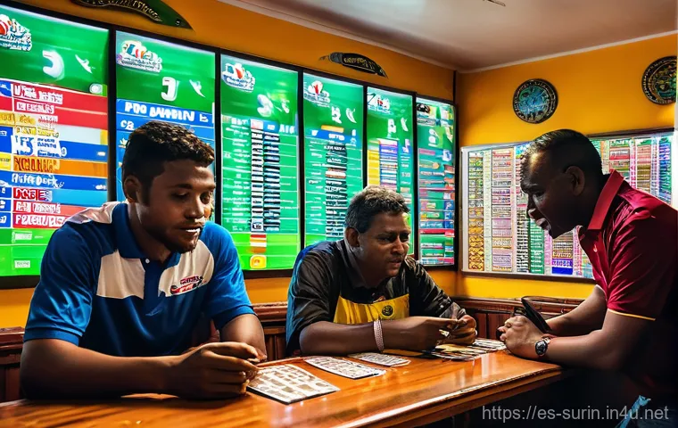 수리남에서 인기 있는 스포츠 베팅 문화 - Prompt 1: The Vibrant Blend of Traditional and Digital Betting in Paramaribo**